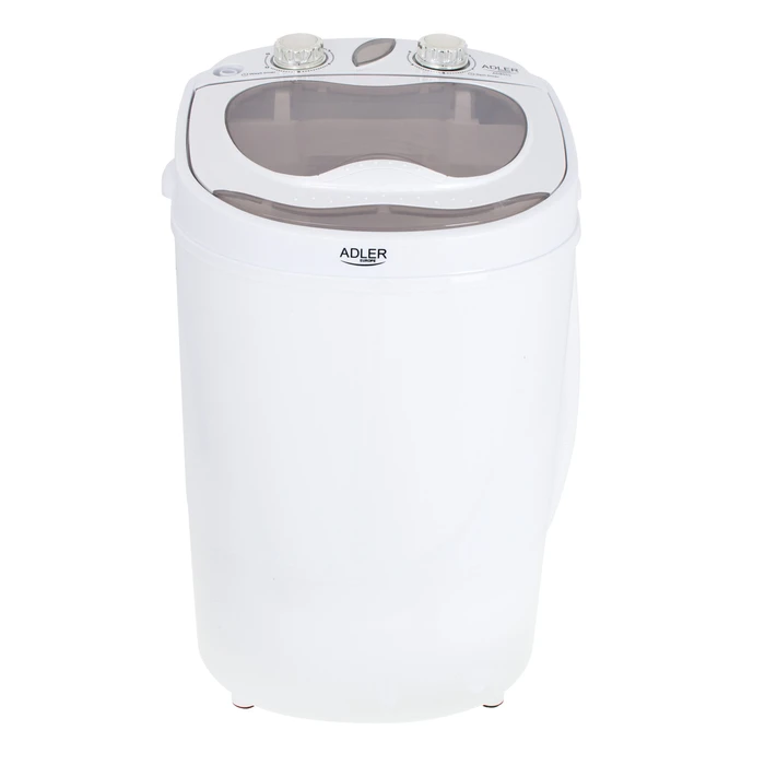 Mini Πλυντήριο Ρούχων Adler TRAVEL WASHER-EXTRACTOR White