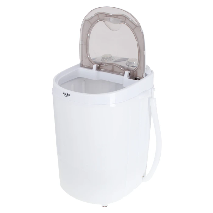 Mini Πλυντήριο Ρούχων Adler TRAVEL WASHER-EXTRACTOR White