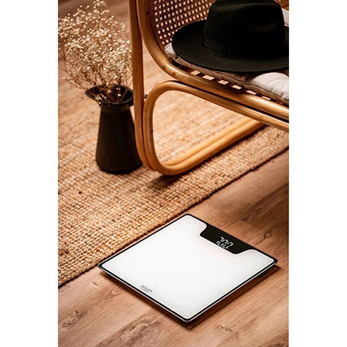 Ζυγαριά Μπάνιου Adler With LED Display WHITE