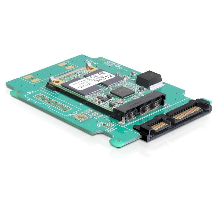 Adapter Delock SATA 22Pin -> mSATA 2,5" Platine