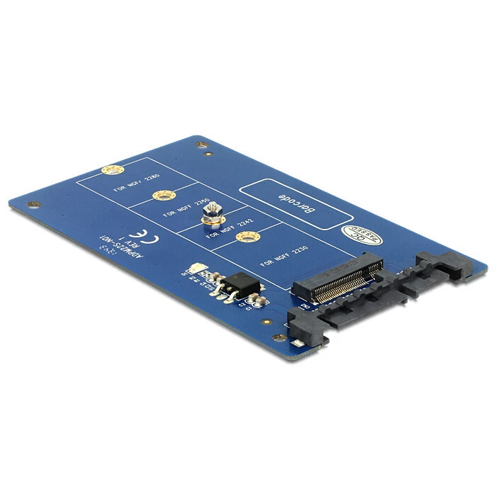 Adapter Delock SATA 22pin -> M.2 NGFF SSD