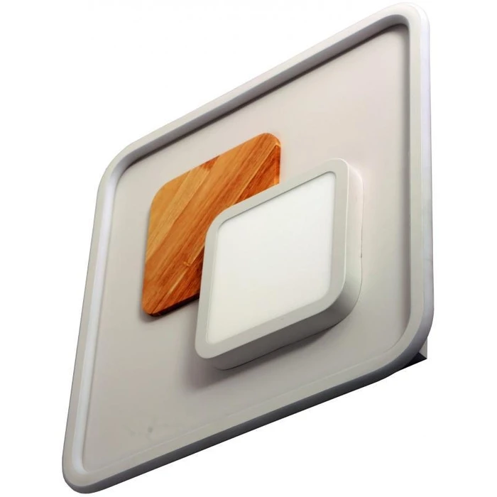 Πλαφονιέρα Οροφής Avide Μοντέρνα Oyster Koa 90W με RF χειριστήριο