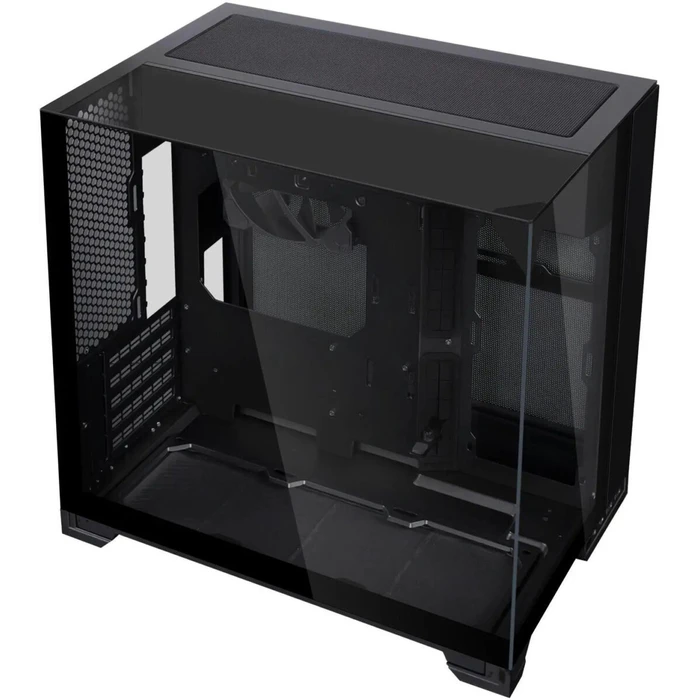 Lian Li O11 Vision-M Black - Micro-ATX / Mini-ITX PC Case (w/ 140mm Fan, 360mm AIO Support)