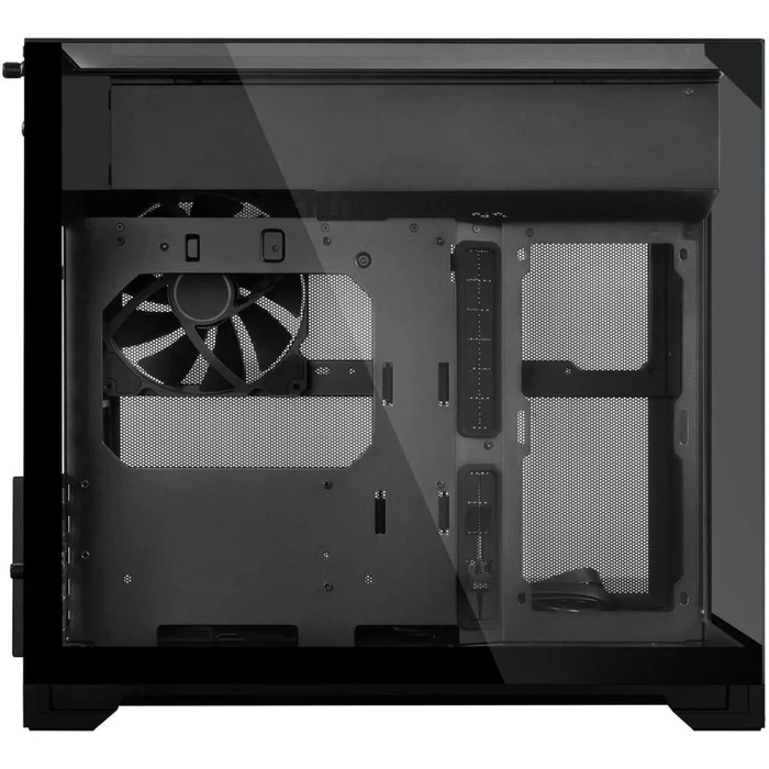 Lian Li O11 Vision-M Black - Micro-ATX / Mini-ITX PC Case (w/ 140mm Fan, 360mm AIO Support)