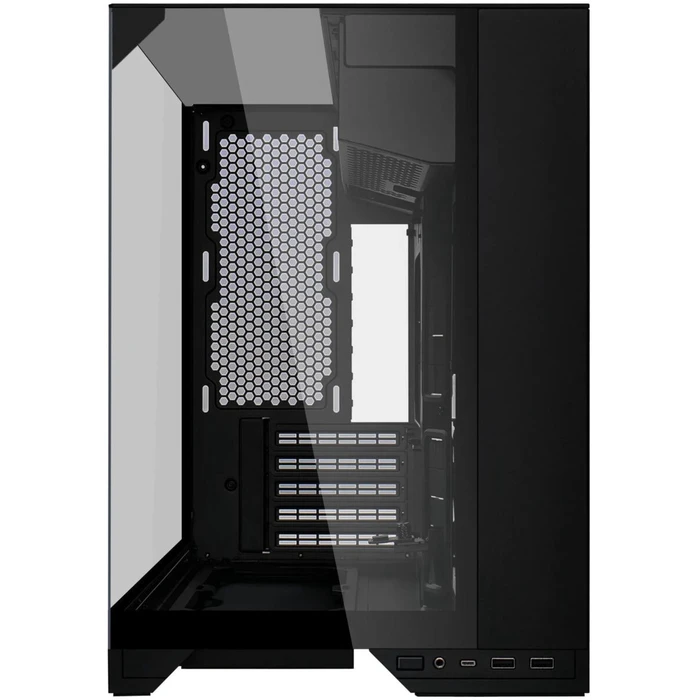 Lian Li O11 Vision-M Black - Micro-ATX / Mini-ITX PC Case (w/ 140mm Fan, 360mm AIO Support)