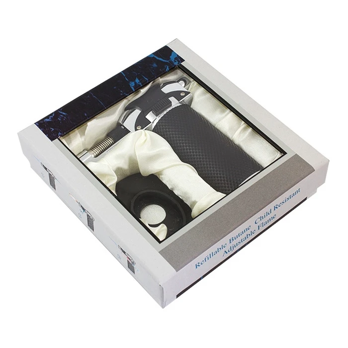 Φλόγιστρο Υγραερίου Ag306 Με Βάση, Μεταλλικό, Μαύρο