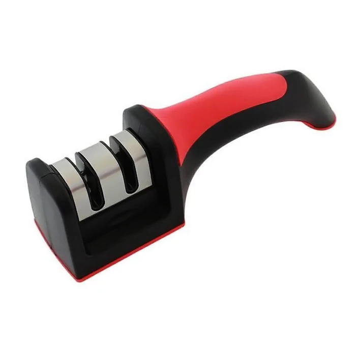 Ακονιστήρι Μαχαιριών AG422B, 2 επιπέδων, μαύρο-κόκκινο