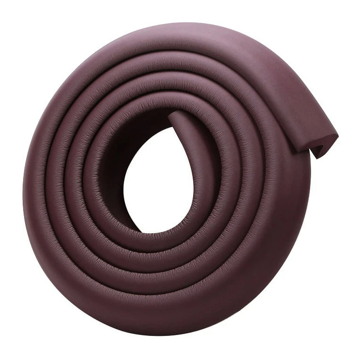 Προστατευτική Ταινία Γωνίας Επίπλων Ag444C με Αυτοκόλλητο, 2M, Καφέ