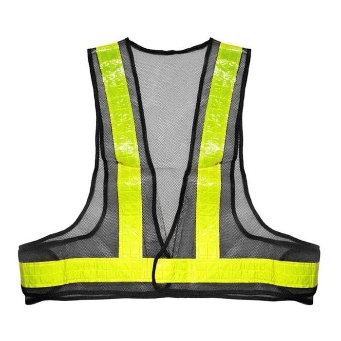 Ανακλαστικό Γιλέκο Ρυθμιζόμενου Φάρδους Ag590A, Κίτρινο
