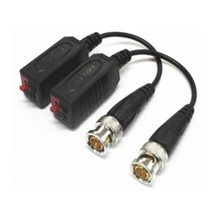 CCTV Oem AHD Video Balun w Lead 2 Pack