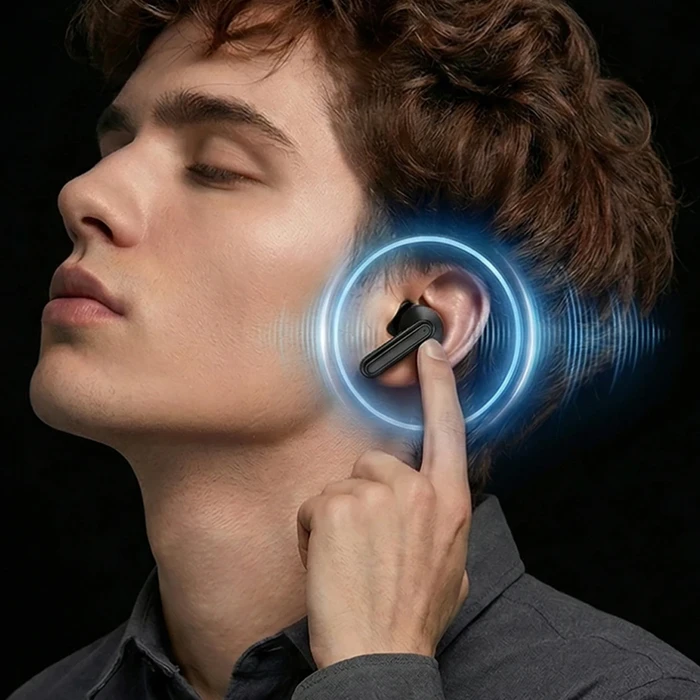Blackview AirBuds 16 Bluetooth True Wireless Ακουστικά με Θήκη Φόρτισης - Μαύρα