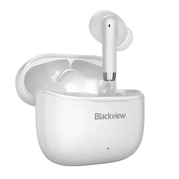 Bluetooth Handsfree Blackview BT5.3 EARBUDS 4 with CHARGING DOCK White