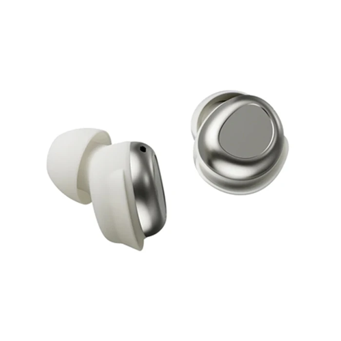 Bluetooth Handsfree Blackview Enc 9 Led Screen With Charging Dock Beige White