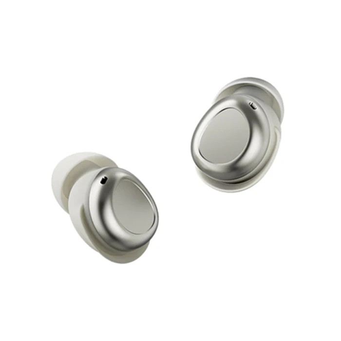 Bluetooth Handsfree Blackview Enc 9 Led Screen With Charging Dock Beige White