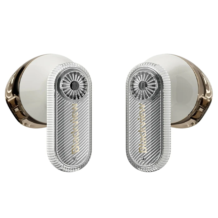 BlackView Airbuds K2 Ασύρματα Bluetooth Ακουστικά In‑Ear με Θήκη Φόρτισης (Χρυσά/Λευκά)
