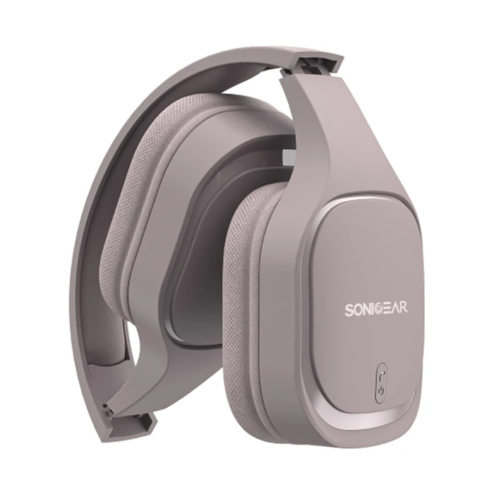 Sonic Gear Airphone 7 Wireless/Wired Over‑Ear Headphones Mauve