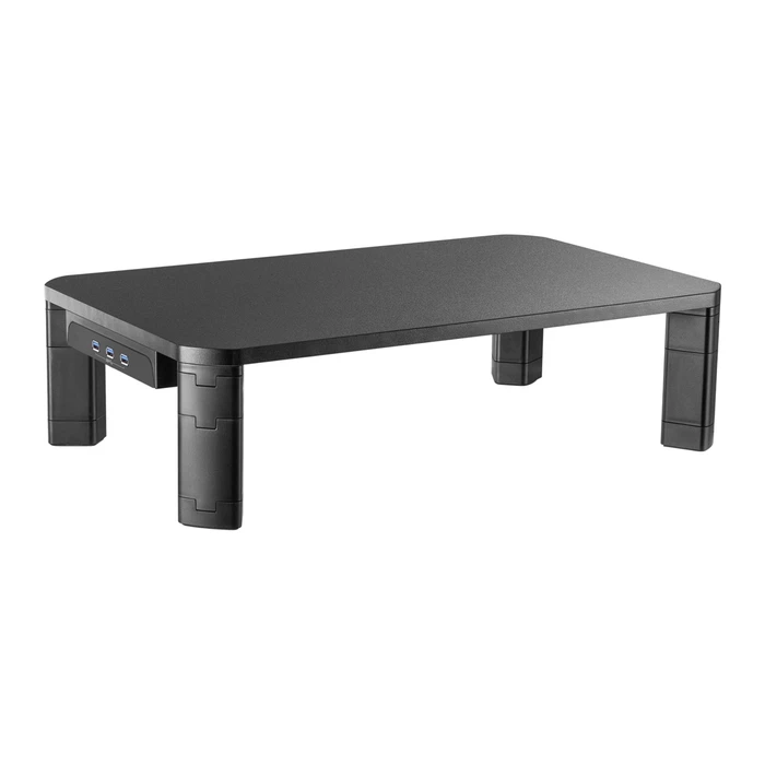 Βάση Monitor Brateck Επιτραπέζια AMS-7 για οθόνη 17-32", 3x USB 3.0, 20kg