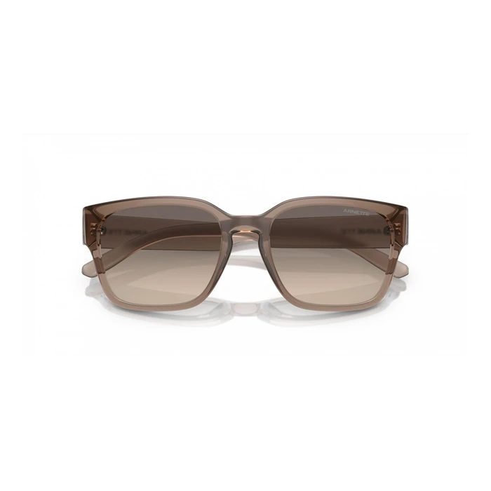 ARNETTE Men's Sunglasses AN4325-290613 (53/21/145) Transparent Tortoise Frame, Gradient Brown Lenses