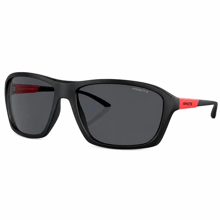 ARNETTE Nitewish Men's Sunglasses Black Frame Grey Lenses AN4329-275887 (63/17/130)