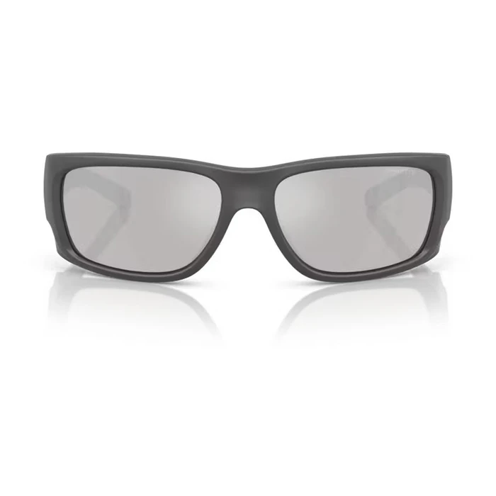 Arnette Flipside Men's Sunglasses AN4345-28706G (62/16/125) Grey matt top frame / Light grey mirror silver lenses