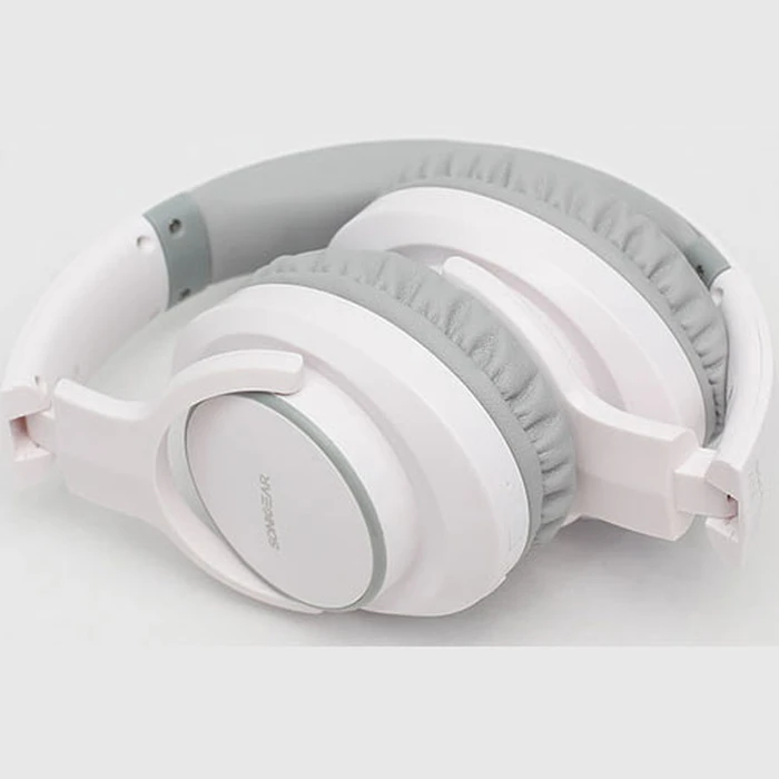 Bluetooth Ακουστικά Sonic Gear NOISE CANCEL AIRPHONE ANC 3000 W.LIGHT GREY