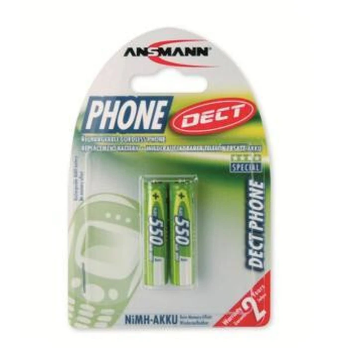 Μπαταρία Επαναφορτιζόμενη Ansmann Micro NiMh Akku AAA 550mA 1x2