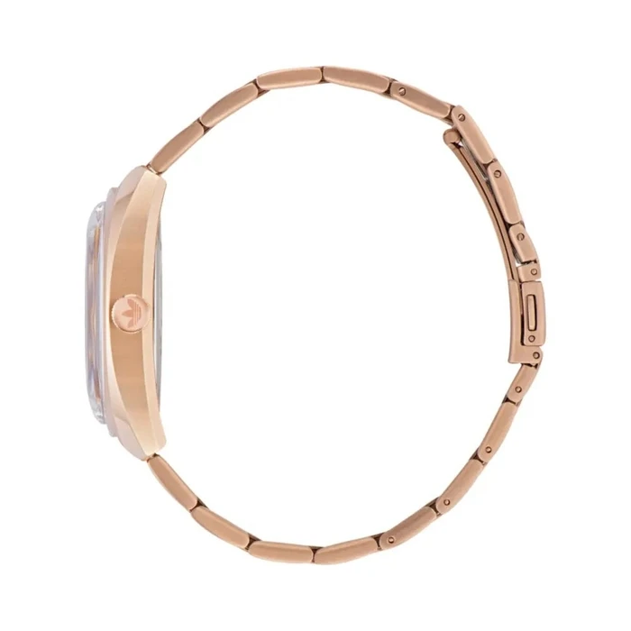 Ανδρικό Ρολόι Adidas Aofh23009 (39mm) Μεταλλικό Μπρασελέ Ροζ