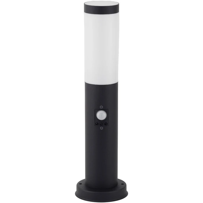 Εξωτερικό Φωτιστικό Avide Κήπου Boca 1xE27 450mm IP44 Μαύρο Φωτοκύτταρο