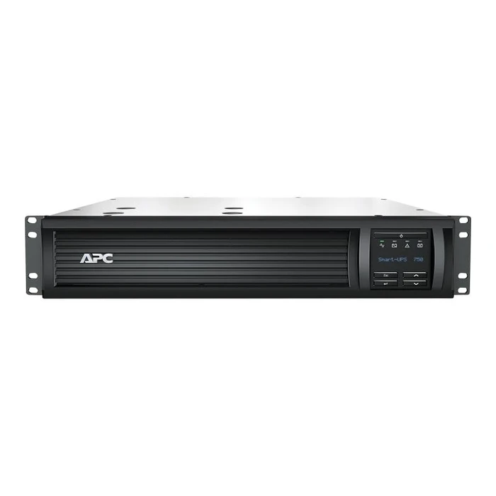 APC Smart-UPS SMT750RMI2UC — 750 VA / 500 W Rackmount UPS, USB, IEC outlets, 230 V