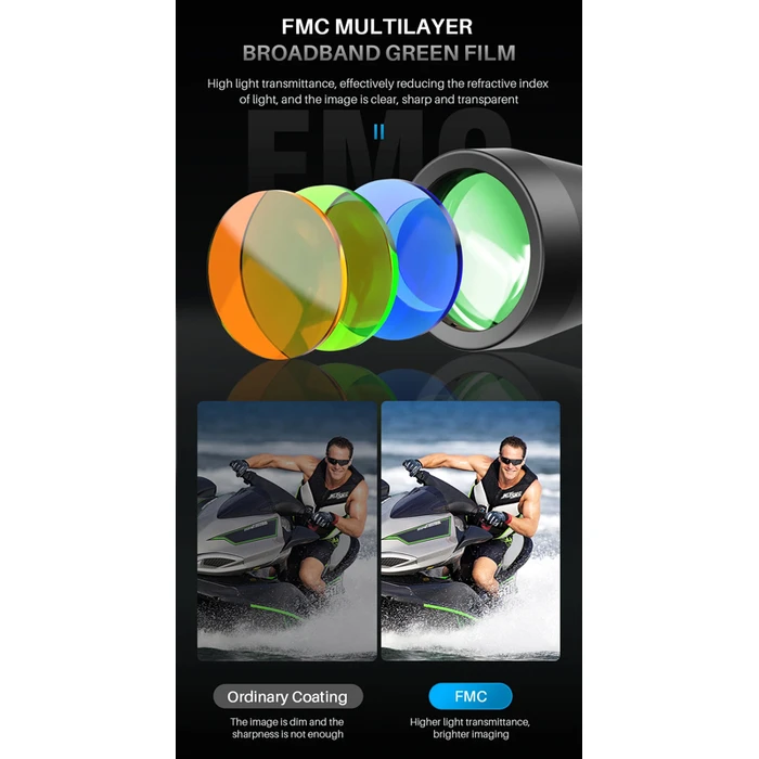 Κιάλια Apexel Aps-Pb10-30X50, 10X-30X Zoom, Φ 50Mm, Μαύρα