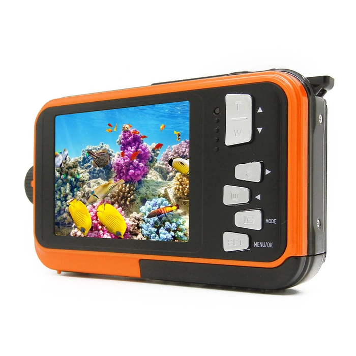 Φωτογραφική Μηχανή Easypix Waterproof Compact W-3027 WAVE Πορτοκαλί