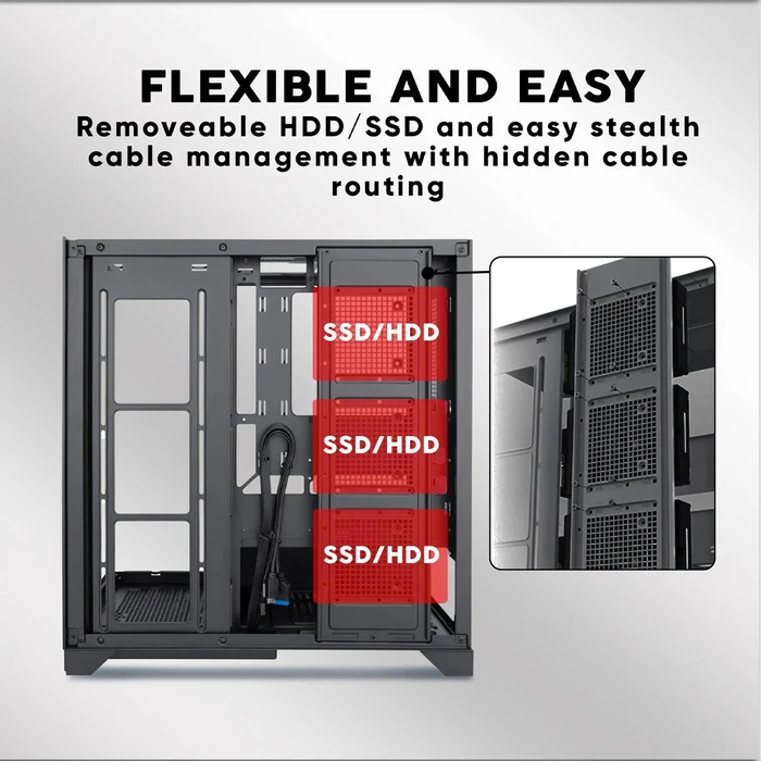 Κουτί Η/Υ Armaggeddon E-Atx Rgb Transparent Fish Tank Gaming Aquaron Xtreme Pink