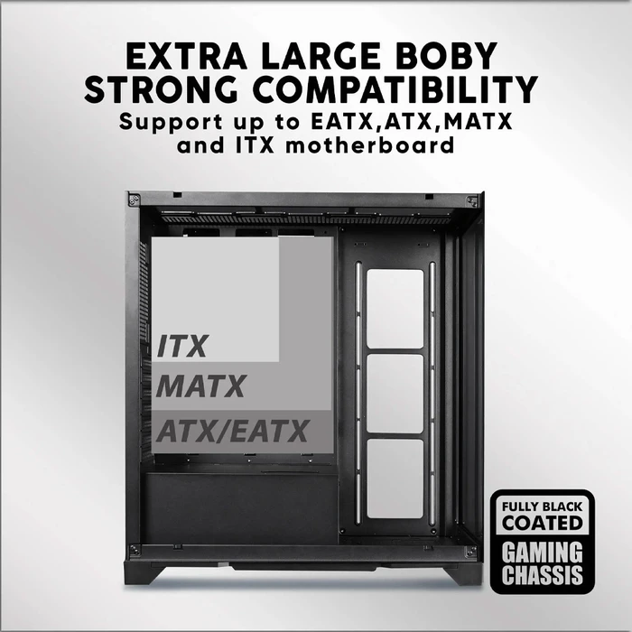 Κουτί Η/Υ Armaggeddon E-Atx Rgb Transparent Fish Tank Gaming Aquaron Xtreme White