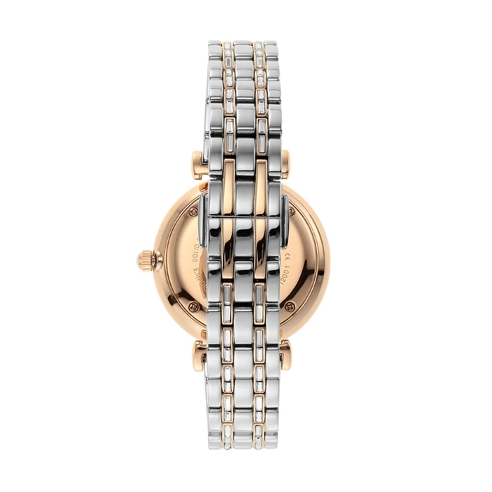 Emporio Armani Gianni T-bar Women Watch 32 mm Quartz Stainless Steel Bracelet AR11293