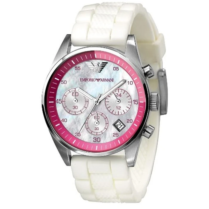 Ανδρικό Ρολόι Armani Ar5883 (43mm) Καουτσούκ Λουράκι 