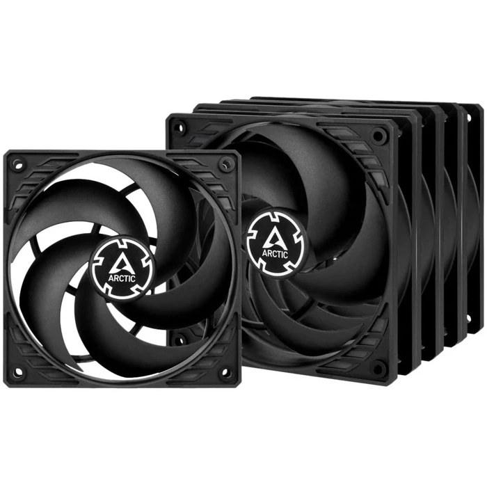 Case Fan 12cm Arctic F12 PWM Pack of 5pcs - best performance/noise - Black