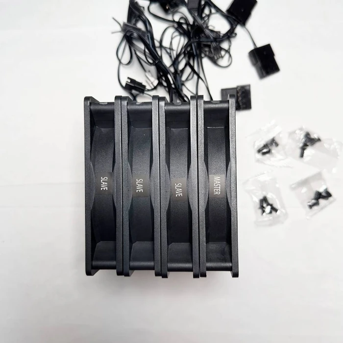 Case Fan Armaggeddon Cooling 4xfan Kit 12cm Argb Kit 5000 Black