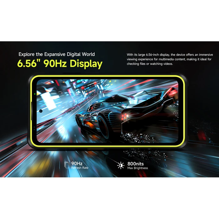 Smartphone Ulefone Armor X31, 6.56", 6/128GB, 6050mAh, IP68/IP69K, Μαύρο