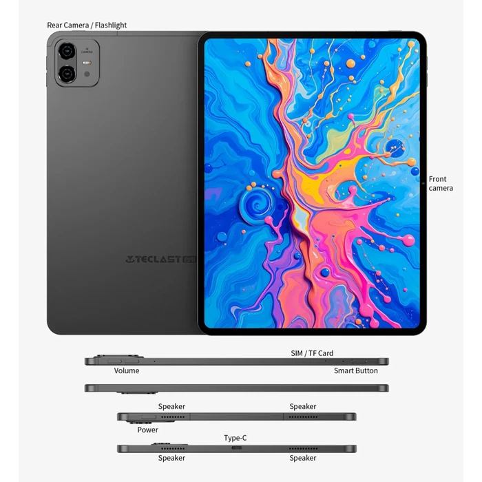 Teclast ArtPad Pro 4G 12.7" Tablet (8GB/256GB) Γκρι