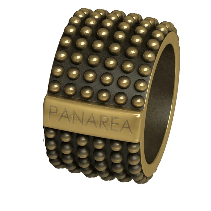 Women's Ring PANAREA AS154RU2 (Size T15) - Silver, Bronze Dial