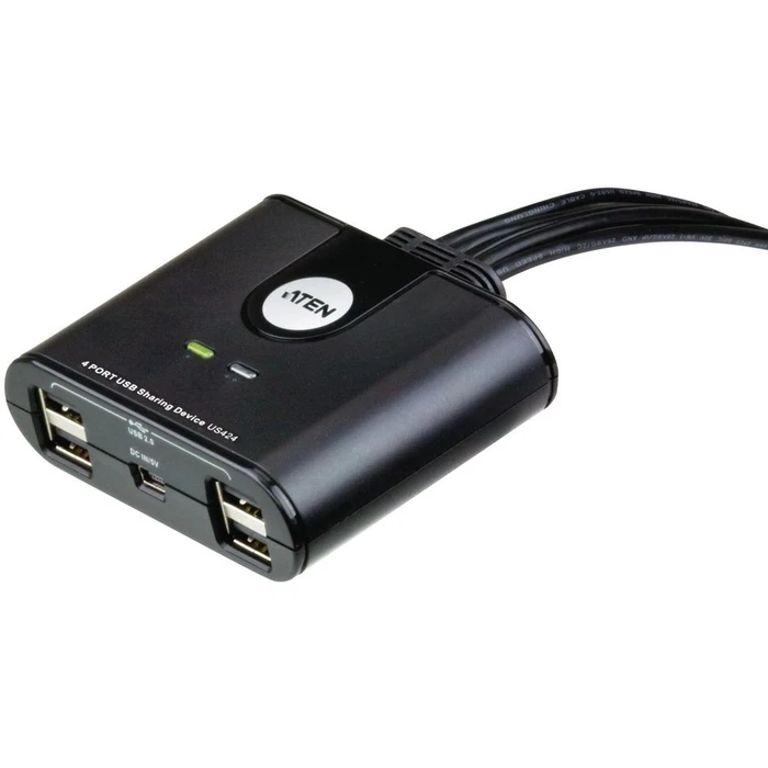 KVM Switch ATEN 4-Port USB 2.0 Peripheral Switch | US424-AT