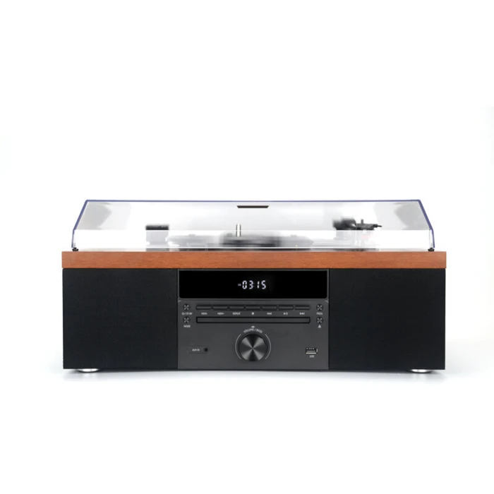 Πικάπ Akai ATT-14BT Bluetooth, CD player, USB, FM, Aux-In, RCA out και ενσωματωμένα ηχεία 10 W