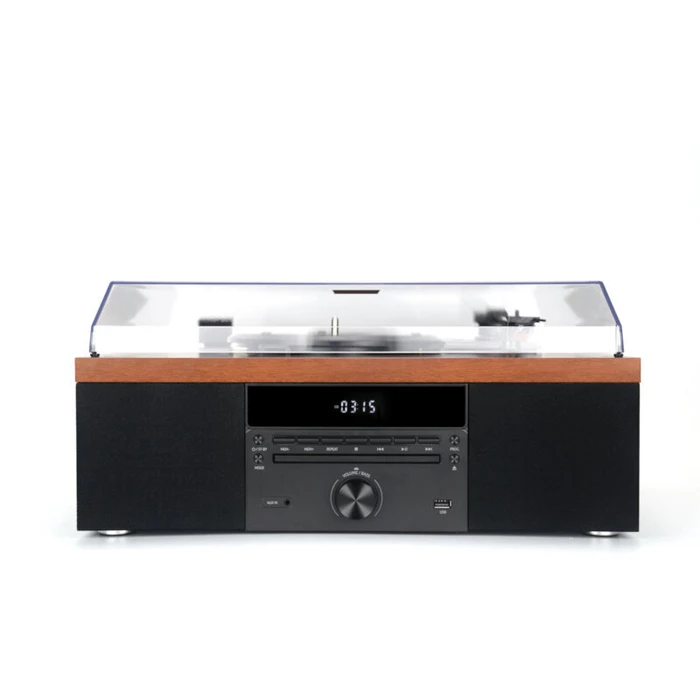 Πικάπ Akai ATT-14BT Bluetooth, CD player, USB, FM, Aux-In, RCA out και ενσωματωμένα ηχεία 10 W