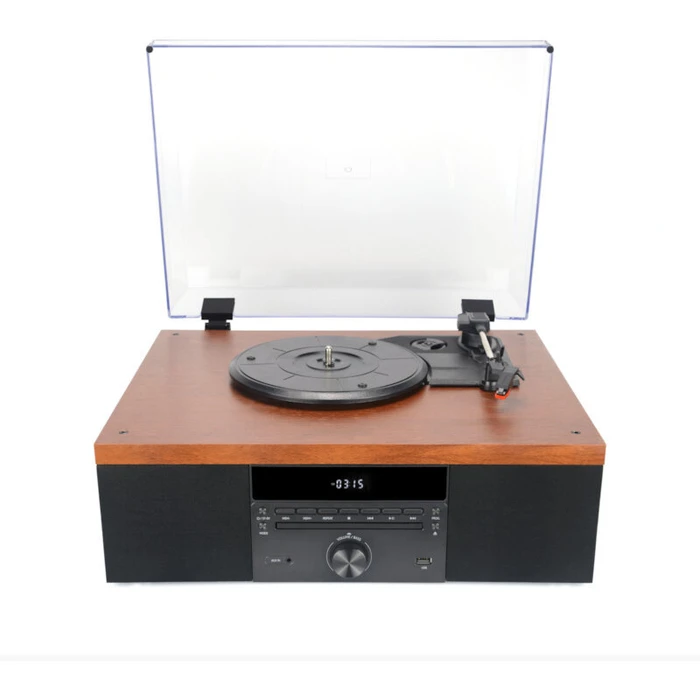 Πικάπ Akai ATT-14BT Bluetooth, CD player, USB, FM, Aux-In, RCA out και ενσωματωμένα ηχεία 10 W