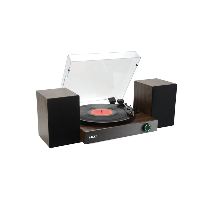 Akai ATT-200SP – Πικάπ με Εξωτερικά Ηχεία 2×10W, Bluetooth 5.4, 33/45/78 RPM