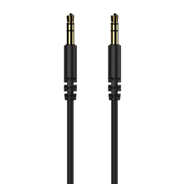Καλώδιο Ήχου Celebrat 3.5mm AU-01, AUX, 1m, Μαύρο