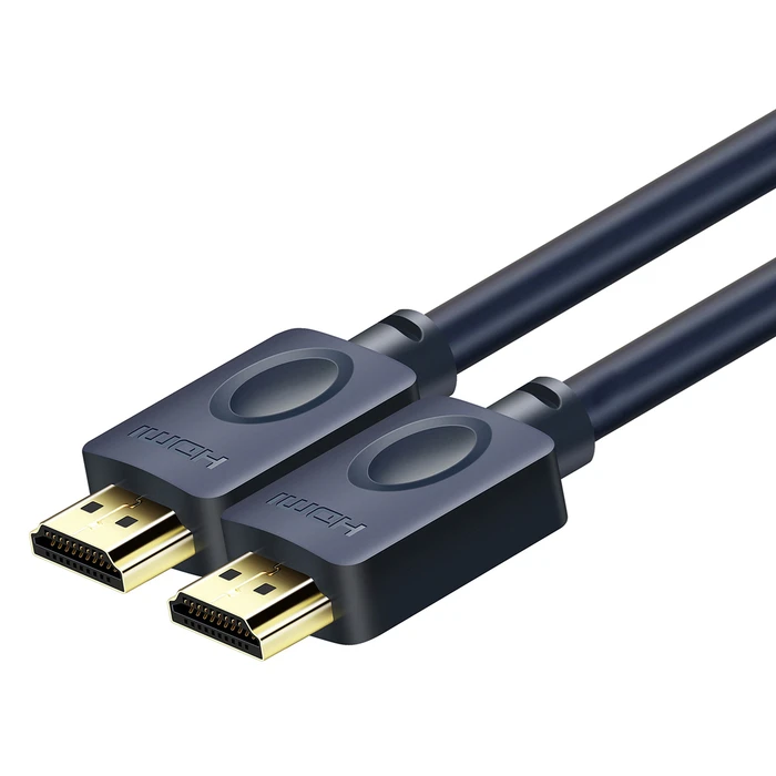 Καλώδιο HDMI Cabletime AV540-HE2G με Ethernet, 4K/60Hz, 18 Gbps, 2m, μπλε
