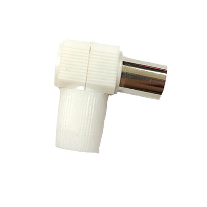 Right-Angle TV (IEC) Female Connector - AV-TA08
