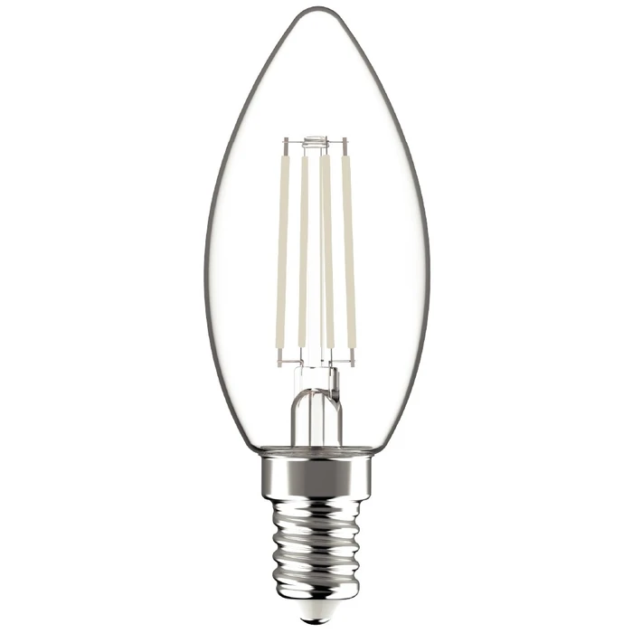 Λάμπα LED Avide White Candle 4.5W E14 WW 2700K