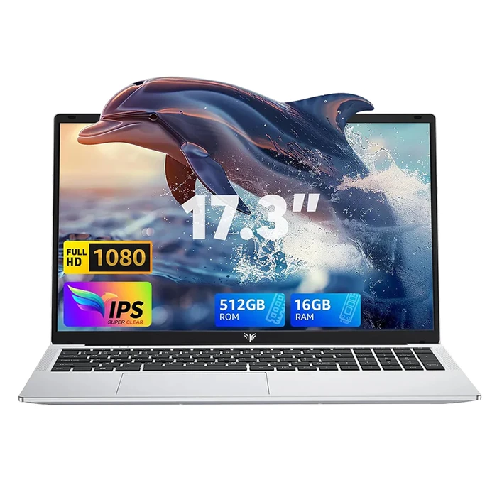 ACEMAGIC 17.3" Laptop AMD Ryzen 3 4300U 16GB RAM 512GB SSD Windows 11 Pro (International English Keyboard)